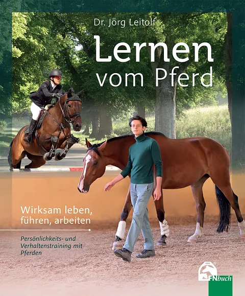 Buchcover Lernen vom Pferd